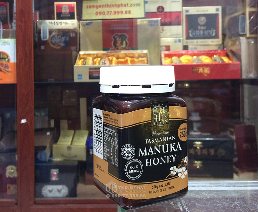 Mật Ong Manuka Blue Hills 250+ 500g