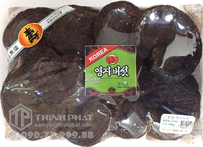 Nấm hắc linh chi Hàn Quốc 1kg