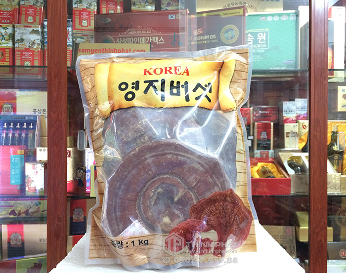 Nấm linh chi đỏ Hàn Quốc 2 tai 1 kg