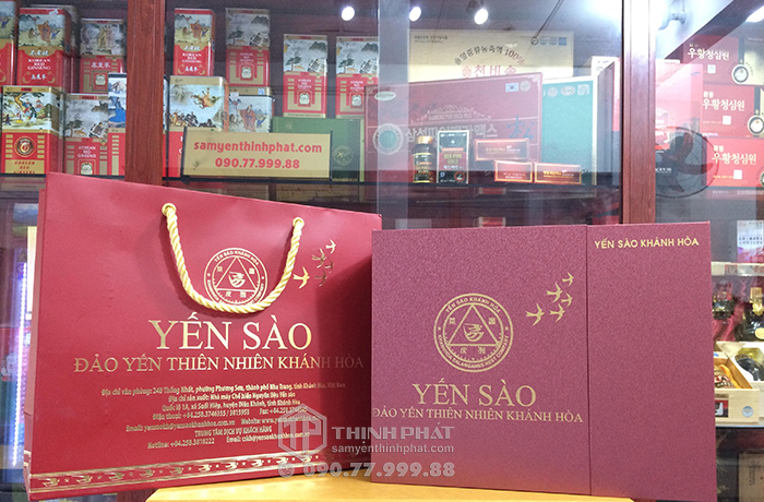 Tổ Yến Sào Khánh Hòa mẫu hộp quà tặng đặc biệt 100g - 014GS