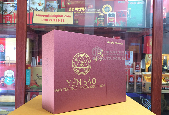 Tổ Yến Sào Khánh Hòa mẫu hộp quà tặng đặc biệt 100g - 014GS