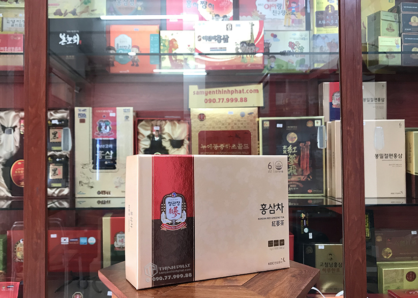 Trà hồng sâm KGC hộp 100 gói sâm Chính phủ Hàn Quốc Cheong Kwan Jang