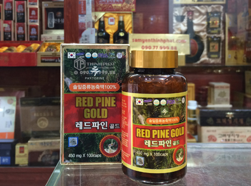 Viên tinh dầu thông đỏ Hàn Quốc Red Pine Gold 100 viên 