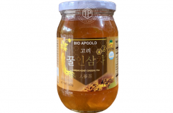 Nhân sâm tươi Hàn Quốc ngâm mật ong lọ 580g Bio Apgold