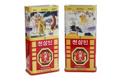 Hồng sâm củ khô hộp thiếc Bio 600g Chính hãng Hàn Quốc