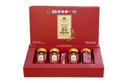 Cao hồng sâm đông trùng hạ thảo Hàn Quốc hộp 4 lọ x 240g