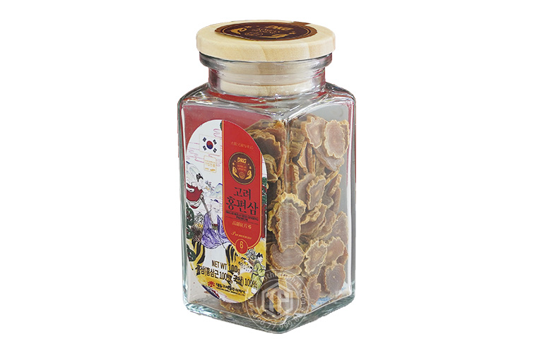 Hồng sâm lát khô Daedong lọ 100g