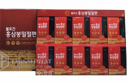 Hồng sâm lát tẩm mật ong Daedong chính hãng Hàn Quốc 6 năm tuổi hộp 200g