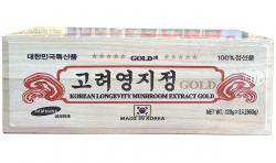Cao linh chi Hàn Quốc sao vàng Gold hộp gỗ 3 lọ x 120g