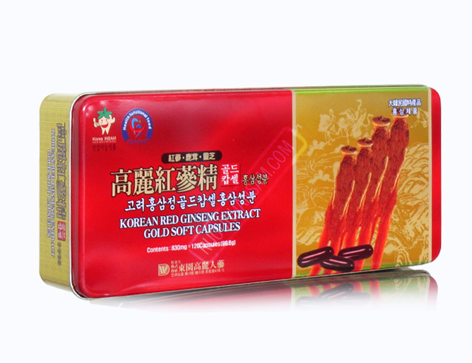 Công dụng chữa bệnh hiệu quả của viên hồng sâm Hàn Quốc