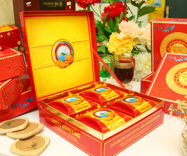 Địa chỉ cửa hàng bán bánh trung thu yến sào ở quận Gò Vấp, Bình Thạnh, Tân Bình