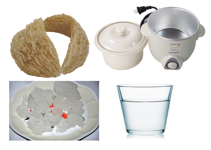 CÁCH CHƯNG TỔ YẾN SÀO BẰNG THỐ CHƯNG ĐIỆN