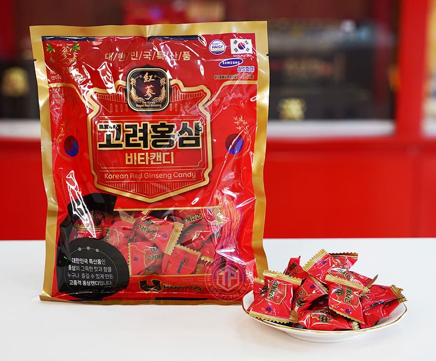 Kẹo hồng sâm có đường 200g