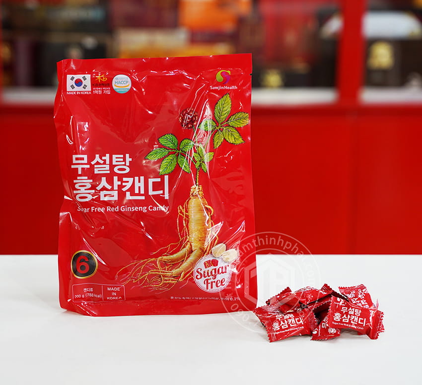 Kẹo sâm Hàn Quốc không đường 200g