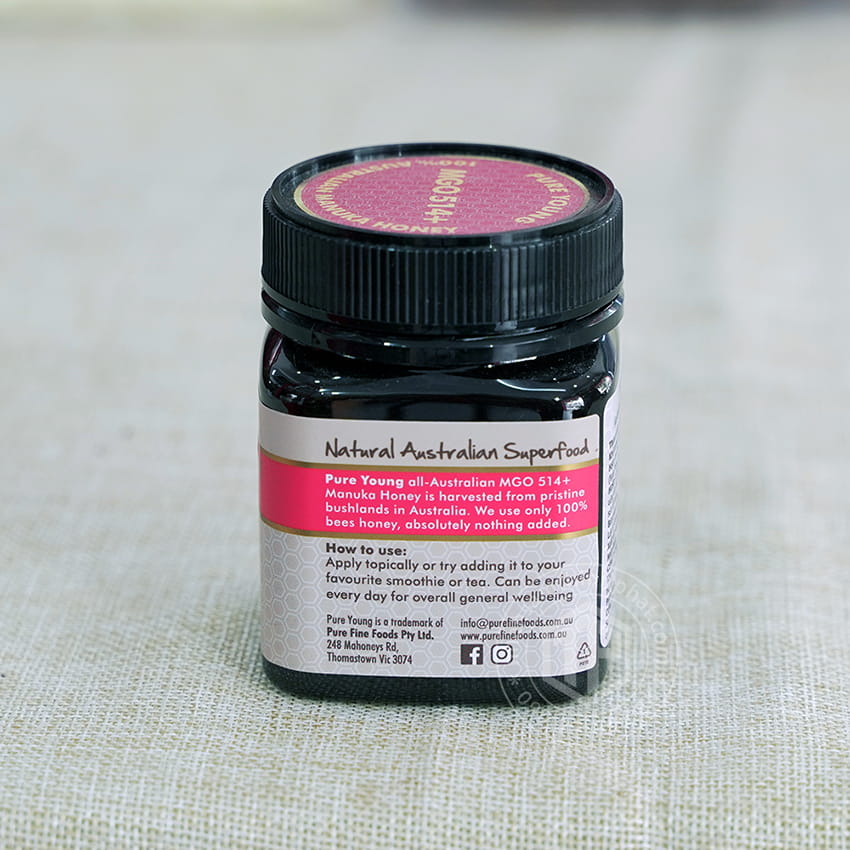 Mật ong manuka 514+ 250g nhập khẩu từ Úc Mật ong manuka 514+ 250g nhập khẩu từ Úc