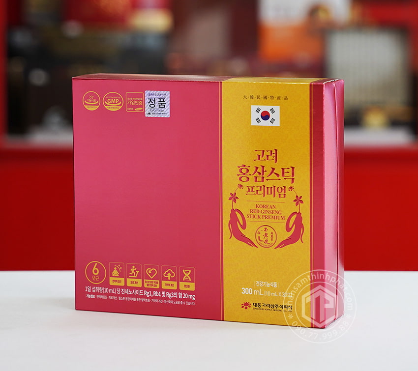 Nước hồng sâm nguyên chất Daedong Hàn Quốc 30 gói x 10ml
