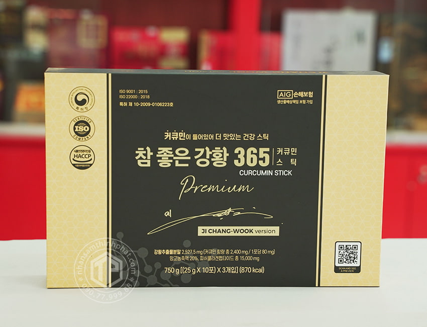 Thạch nghệ nano 365 Curcumin cao cấp Hàn Quốc