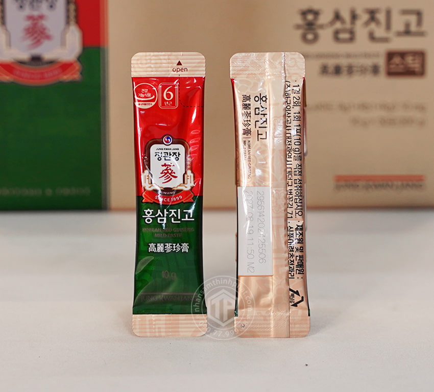 Tinh chất hồng sâm mật ong KGC Jung Kwan Jang Mild Paste hộp 30 gói x 10g