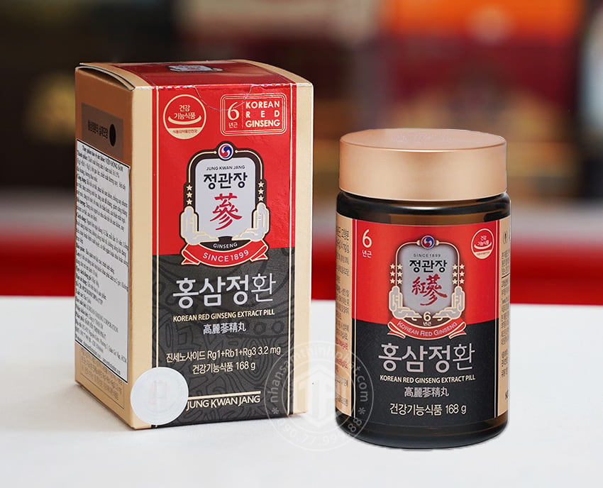 Viên cao hồng sâm cao cấp KGC Jung Kwan Jang lọ 168g