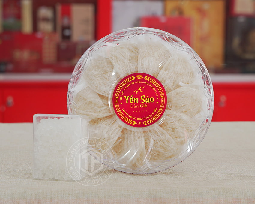 Yến sào Cần Giờ làm sạch loại 1 hộp 100g