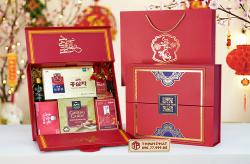 Hộp Quà Xuân Vạn Phúc - Set 63 - Hộp quà tặng tết cao cấp Xuân 2026