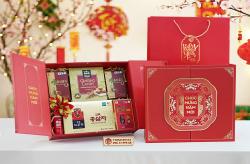 Hộp Quà Xuân Vạn Phúc - Set 65 - Hộp quà tặng tết cao cấp Xuân 2026