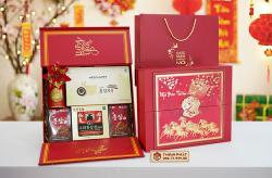 Hộp Quà Xuân Bách Lộc - Set 22 - Hộp quà tặng tết cao cấp Xuân 2026