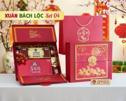Hộp Quà Xuân Bách Lộc - Set 04 - Hộp quà tặng tết cao cấp Xuân 2026