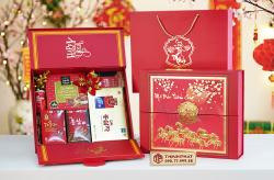 Hộp Quà Xuân Vạn Phúc - Set 14 - Hộp quà tặng tết cao cấp Xuân 2026