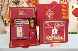 Hộp Quà Xuân Vạn Phúc - Set 18 - Hộp quà tặng tết cao cấp Xuân 2026
