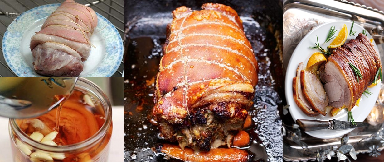 Chân Giò Muối Ngon Sạch Tự Làm Cho Ngày Tết Nguyên Đán 2017